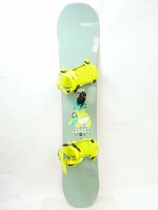 中古 14/15 RIDE BUCK UP 149cm REVOLT ビンディング付き スノーボード ライド バックアップ リボルト