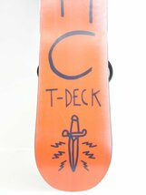 中古 18/19 FANATIC T-DECK 153cm DRAKE ビンディング付きスノーボード ファナティック ティーデック ドレイク_画像9