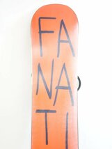 中古 18/19 FANATIC T-DECK 153cm DRAKE ビンディング付きスノーボード ファナティック ティーデック ドレイク_画像8