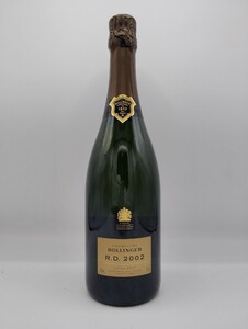 【未開栓】 ボランジェ エクストラ ブリュット R.D. 2002 750ml 12% シャンパン シャンパーニュ BOLLINGER Bollinger ●62