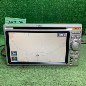 AV11-56 激安 カーナビ HONDA Gathers VXM-090CV 08A40-0L0-400 163X1449 ナビ CD DVD 確認用配線使用 簡易動作確認済 中古現状品