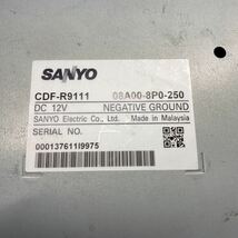 AV11-94 激安 カーステレオ HONDA Gathers 08A00-8P0-250 SANYO CDF-R9111 CD 確認用配線使用 簡易動作確認済み 中古現状品_画像7