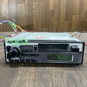 AV11-219 激安 カーステレオ MITSUBISHI 三菱 ADDZEST MR979312 0004517 カセット 簡易動作確認済み 中古現状品