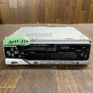 AV11-222 激安 カーステレオ Carrozzeria Pioneer KEH-P300 RITR032040JP カセット 通電未確認 ジャンク