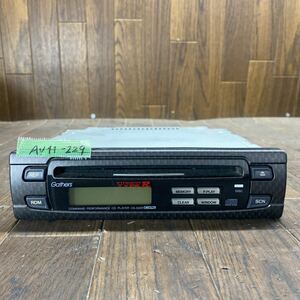 AV11-229 激安 カーステレオ HONDA Gathers Panasonic CS-596R 08A52-ST7-B00A RM-C36SBQ CD DC2 インテグラ タイプR 通電未確認 ジャンク