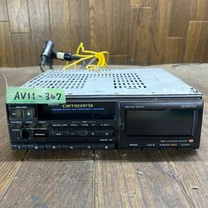 AV11-367 激安 カーステレオ テープデッキ Carrozzeria Pioneer KEH-8150 KA17209 カセット 通電未確認 ジャンク