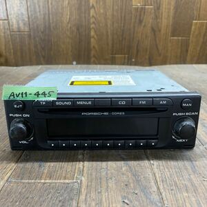 AV11-445 激安 カーステレオ PORSCHE ポルシェ BECKER 996.465.129.02 CDR23 BE6612 35033804 CD AM/FM 通電未確認 ジャンク