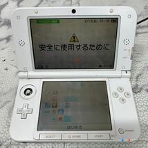 MYG-694 激安 ゲー厶機 本体 Nintendo 3DS LL 通電、起動OK ジャンク 同梱不可_画像2