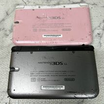 MYG-707 激安 ゲー厶機 本体 Nintendo 3DS LL 動作未確認 2点 まとめ売り ジャンク 同梱不可_画像5