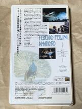 フェリーニのアマルコルド　中古VHSビデオ　字幕スーパー　FEDERICO FELLINI AMARCORD_画像3