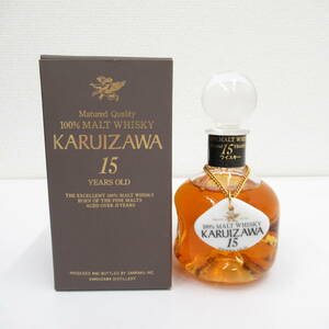 Mercian メルシャン 三楽 KARUIZAWA 軽井沢 15年 100％ モルト ウイスキー ミニチュア ミニボトル 箱付き 43％ 100ml②