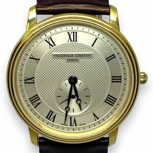 ■稼働品・美品・良品　FREDERIQUE CONSTANT フレデリックコンスタント　FC200/220/235/245X4S25/6　シルバー文字盤 メンズ腕時計