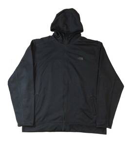 THE NORTH FACE ノースフェイス フルジップ パーカー ポリエステル 裏起毛 ブラック 黒 メンズ XXL 