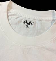 未使用 MINE マイン 半袖Tシャツ USA製 コットン ホワイト 白 メンズ 5_画像2