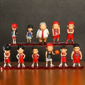 【送料無料】SLAM DUNK スラムダンク 11体セット 約6.5-7.5cm PVC 映画 THE FIRST フィギュア