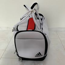 adidas アディダス CORE QR826 ゴルフ用ボストンバッグ　N61450 WH 横51cm縦25cm 高さ30cm 野球　美品_画像4