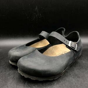 M1713 BIRKENSTOCK ビルケンシュトック Mantova ストラップパンプス コンフォート シューズ レディース 37/24.0cm相当 ブラック 黒 靴