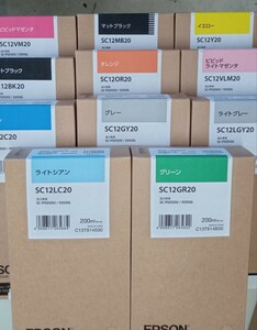 EPSON インクカートリッジ SC P5050 G 用 11本セット 純正 未開封 200ml