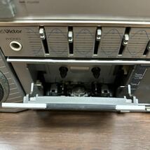 12 Victor ビクター PC-55 ポータブルコンポーネントシステム ラジカセ 音響機器 オーディオ 通電OK_画像5