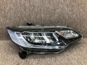 美品 磨き済み フィット ハイブリッド GP5 GP6 後期 純正 右 ヘッドライト LED STANLEY W3674