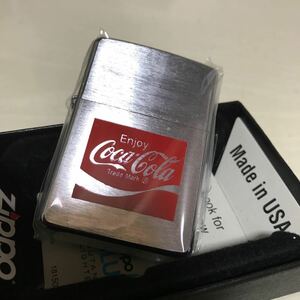 ZIPPO ジッポ COLA COCA コカコーラ 2003年製 エッチング加工 未使用