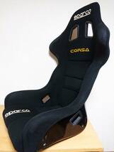 SPARCO RACING SEAT CORSA フルバケットシート ブラック スパルコ コルサ 送料安価に _画像2