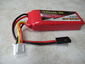 ○受信機用 ２S7,4V900ｍAh リポハイボルテージ用 双葉タイプコクネクター使用 バランスコネクターJST XHバッテリー ラジコン