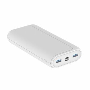 送料無料 モバイルバッテリー モバイル充電器 Type-C UAB-A PD20W QC3.0対応 PSEマーク有HIDISC HD-PD20W20000BTWH/0496