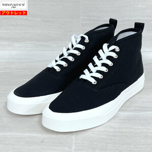  outlet! mezzo n fox is ikatto sneakers CU04708WW9000 black unisex 29.5cm parallel imported goods free shipping 