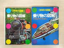 KK56-009　[学研の図鑑]乗り物の図解　上野喜一郎他：監修　学研　※汚れ・シミ・キズあり_画像1