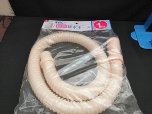 【ジャンク 送料込】レック　洗濯機用排水延長ホース　1m　W-341　/動作未確認　◆H0378