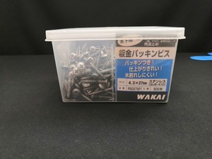 【ジャンク 送料込】WAKAI 板金パッキンビス 4.3×27mm SUS-410　/本数未確認　◆H0395