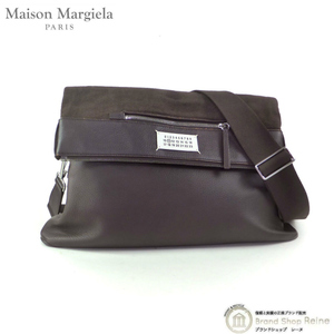 メゾン マルジェラ （Maison Margiela） 5AC バッグ ラージ 2way クラッチ ショルダー バッグ S35WG0155 ダークブラウン（中古）