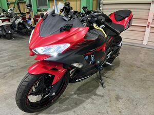 格安　ニンジャ250　2型モデル　NINJA250　EX250P　EX250P-A04～　転倒車両　セル始動　30744ｋｍ