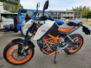 格安　KTM　390DUKE　DUKE390　デューク　セル始動　ABS付　35167ｋｍ　平成26年式　車検7年6月