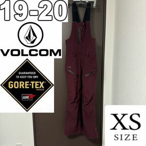 VOLCOM ボルコム Gore-Tex ゴアテックス スノーボード ウェア ビブパンツ ELM GORE BIB OVERALL ビブ パンツ ズボン XSサイズ サロペット