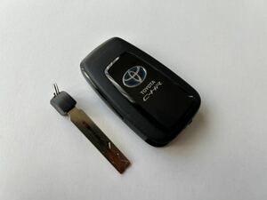 【未使用保管品】トヨタ C-HR CHR純正 スマートキー ZYX10 キーレス スペアキー 61E366-0020 007-AE0025 管理番号02