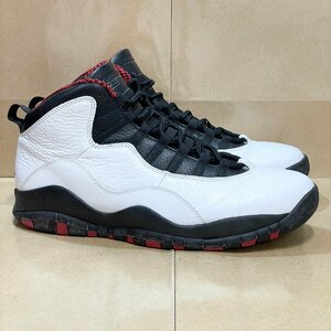 27.5cm AIR JORDAN 10 AJ10 RETRO 310805-100 エア ジョーダン 10 レトロ シカゴ メンズ スニーカー CU 100455