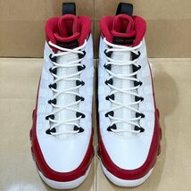 26cm AIR JORDAN 9 AJ9 RETRO 302370-160 エア ジョーダン 9 レトロ ジムレッド メンズ スニーカー EM H97474_画像2