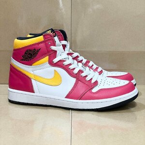 27cm AIR JORDAN 1 AJ1 RETRO HIGH OG 555088-603 エア ジョーダン 1 レトロ ハイ オージー ライトフュージョンレッド メンズ DY 95329