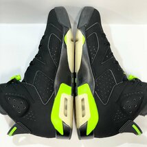 27.5cm AIR JORDAN 6 AJ6 RETRO CT8529-003 エア ジョーダン 6 レトロ エレクトリックグリーン メンズ スニーカー GN H98847_画像3