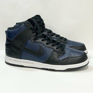 30cm NIKE DUNK HI FRAGMENT DESIGN/TOKYO DJ0383-400 ナイキ ダンク ハイ フラグメント メンズ スニーカー DN H100912