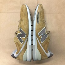 28cm NEWBALANCE CM996HL2 CM996HL2 ニューバランス　シーエム996エイチエル2 イエローブラウン メンズ スニーカー BA 98247_画像4