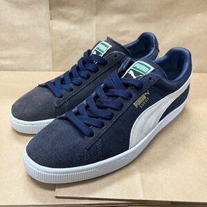 28.5cm PUMA SUEDE CLASSIC 356568-51 プーマ スエード クラッシック ネイビー ホワイト メンズ スニーカー AK 100748