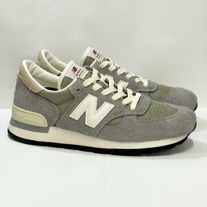 27.5cm NEW BALANCE M990TA1 M990TA1 ニューバランス M990TA1 グレー メンズ スニーカー LU H100961