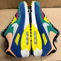 27cm AIR MAX 90 CD0917-300 エアマックス90 グリーンブルーベージュ メンズ スニーカー CN H101523_画像4