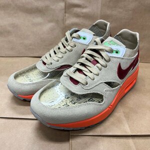 26cm AIR MAX 1 / CLOT DD1870-100 エア マックス 1 / クロット ディープレッド/オレンジ メンズ スニーカー CW H92082