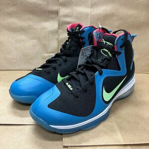 26cm NIKE LEBRON 9 DO5838-001 ナイキ レブロン 9 ブラック/ライム グロウ-ダッチ ブルー メンズ スニーカー DC 99905