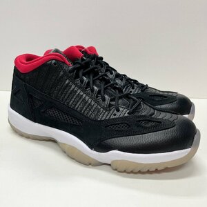 27.5cm AIR JORDAN 11 IE 919712-023 エア ジョーダン 11 ブラック レッド ホワイト メンズ スニーカー DP H71955