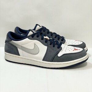 26.5cm NIKE SB AIR JORDAN 1 LOW QS CJ7891-400 ナイキ エスビー エアジョーダン1 ロー QS ミッドナイト ネイビー メンズ AM H100274